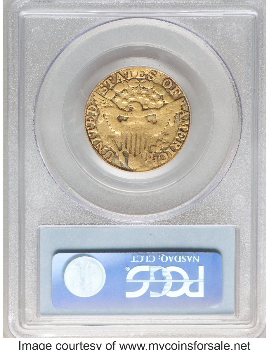 1802/1 $5 BD-3, R.7, Genuine - Back