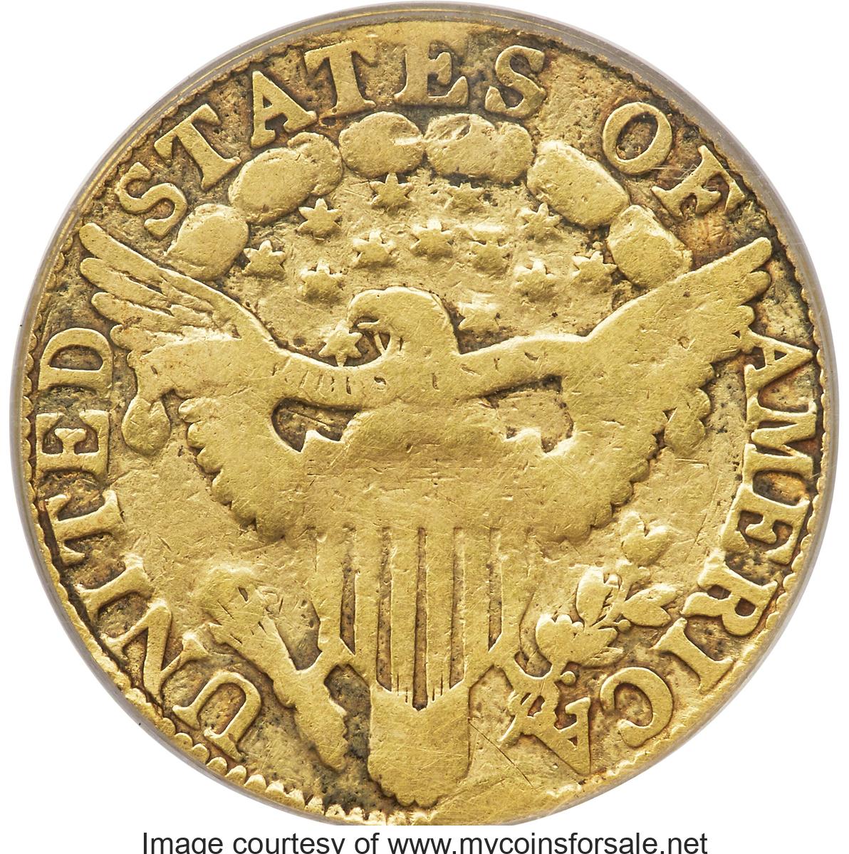 1802/1 $5 BD-3, R.7, Genuine - Main Back