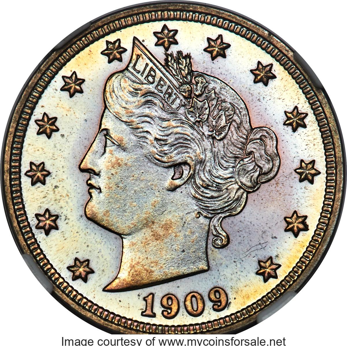 1909 5C PR68 Cameo - Main Front