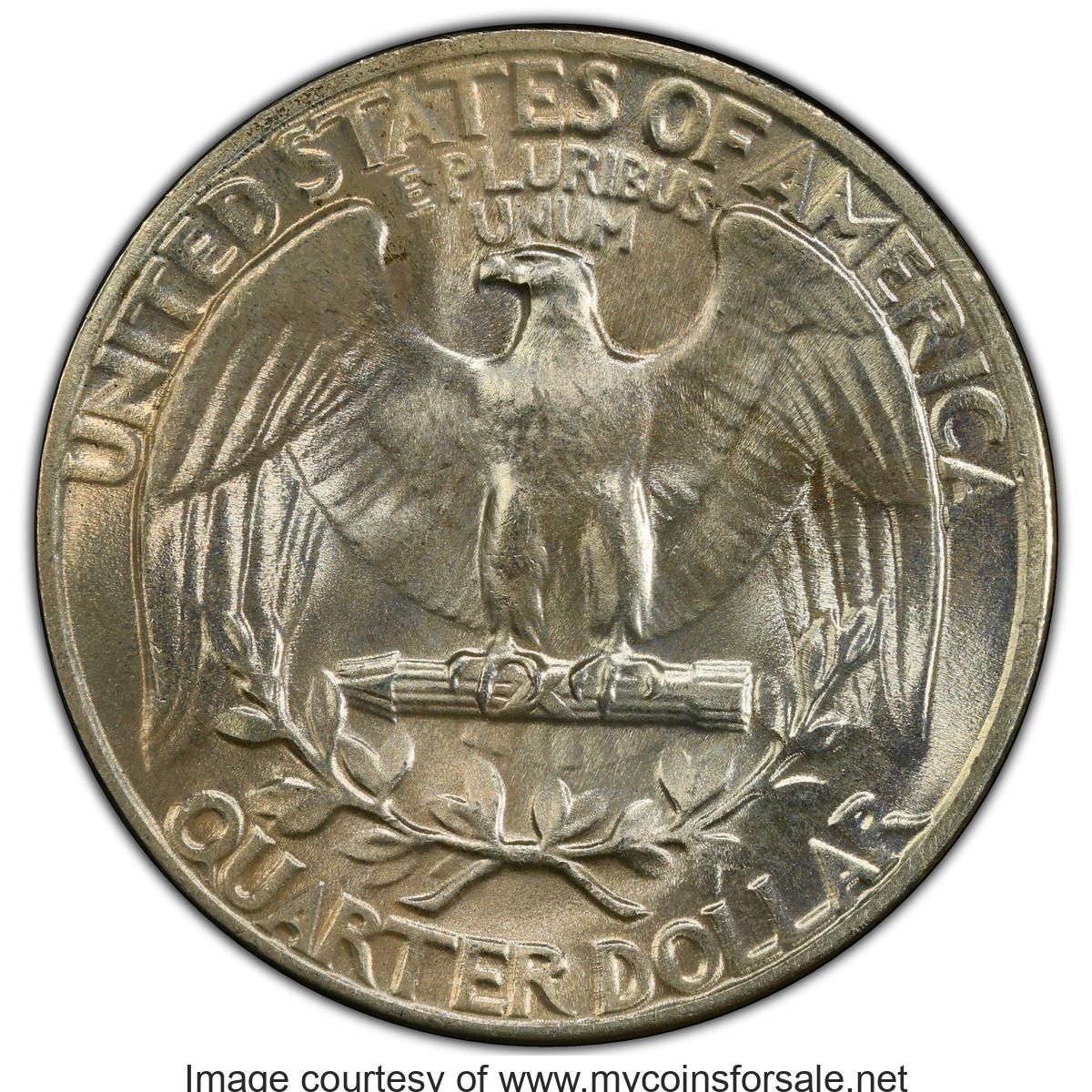 1947 25C MS68 - Main Back