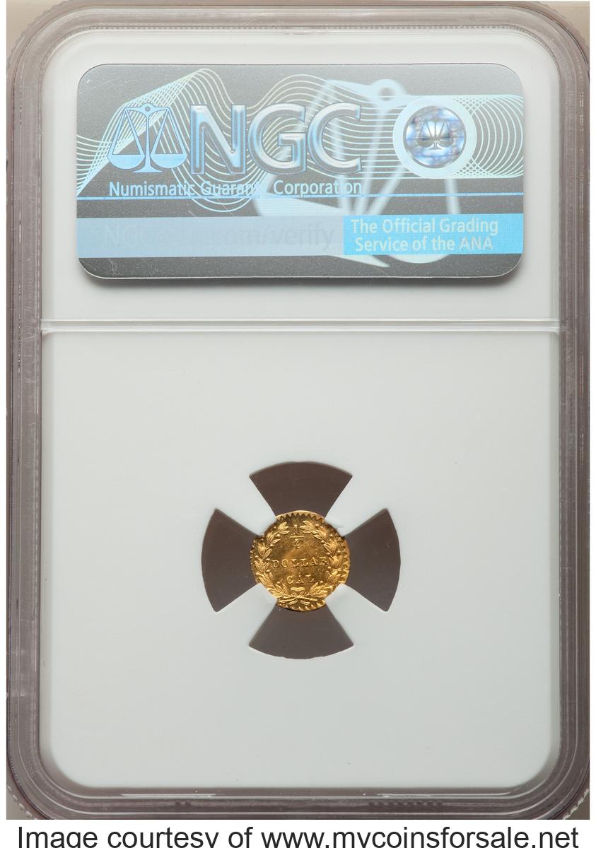 1882 25C Indian Round 25 Cents, BG-892, High R.7, Prooflike - Back