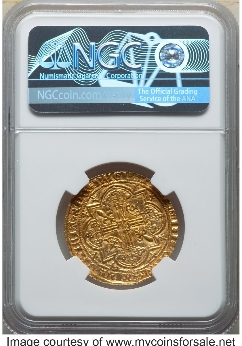 (1364-80) FRANCE FR-284 CHARLES V F'PIED - Back