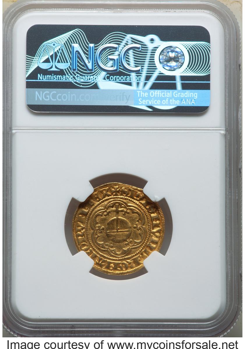 German States: Frankfurt. Sigismund von Luxemburg Goldgulden (1410-1433) - Back