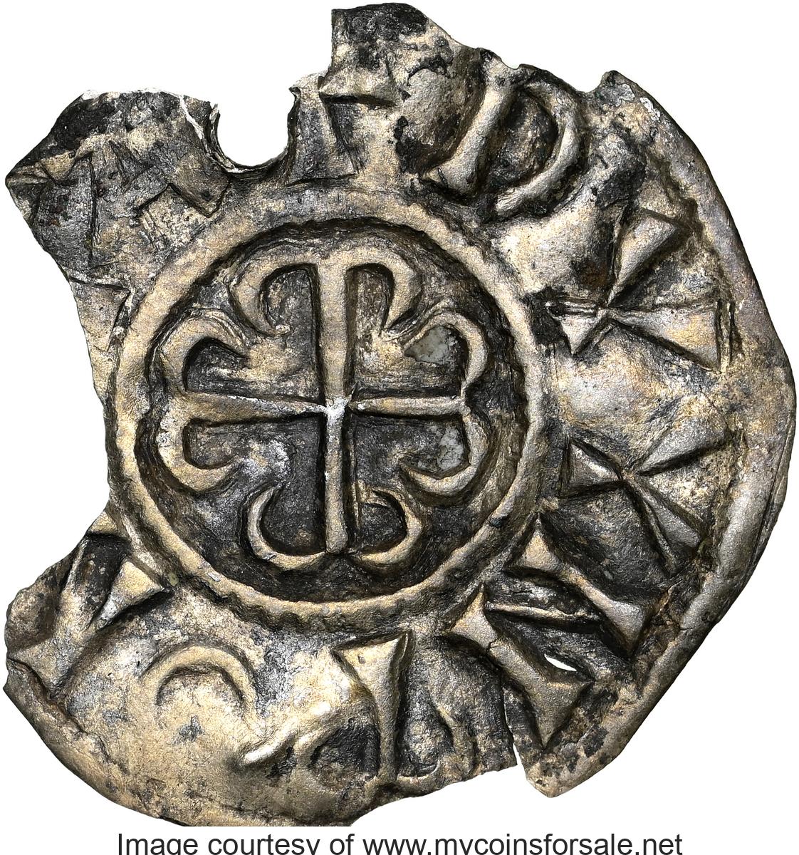 Great Britain: Kings of Wessex. Aethelwulf (839-855) Penny ND (839-c. 843) Chipped NGC (photo-certificate) - Main Back