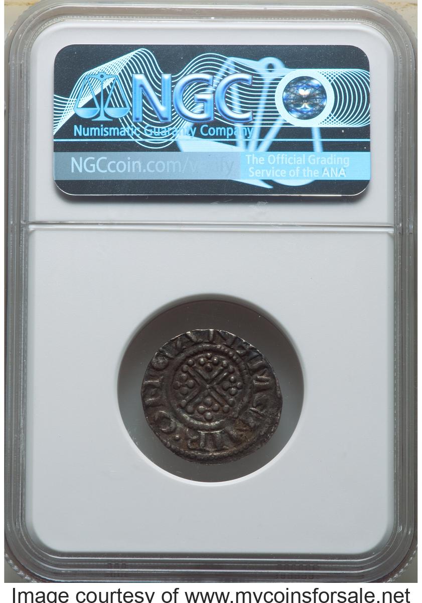 Great Britain: Richard I Penny ND (1189-1199) - Back